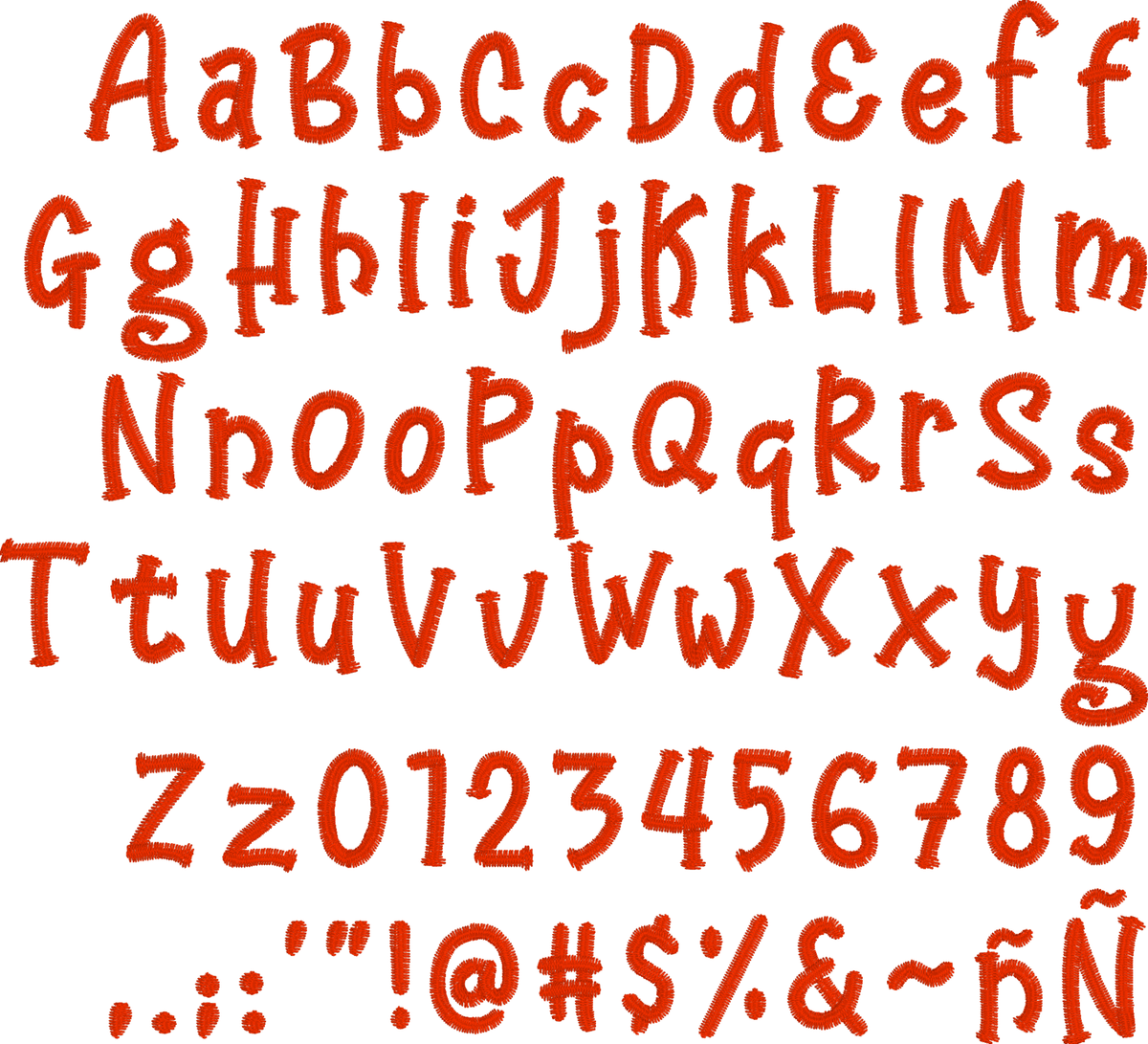 5S Megafun Native bx font -Scalable from 1/2