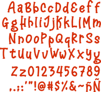 5S Megafun Native bx font -Scalable from 1/2" to 3 1/2"