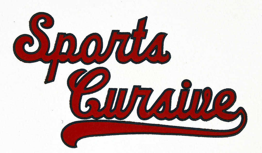 5S Sporty Cursive Native bx Embroidery Font 1.5